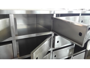 小區不銹鋼報刊柜